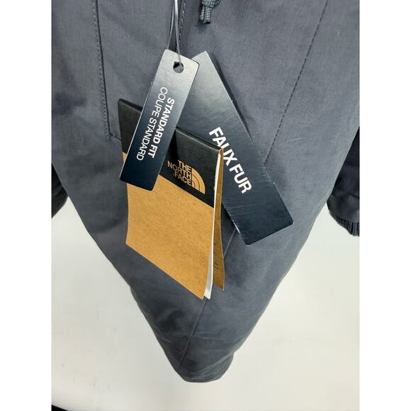 The North Face Women's Plus Size 2X Arctic Parka Down Coat Vanadis Grey - Picture 6 of 7